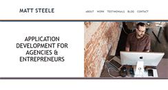 Desktop Screenshot of matt-steele.com